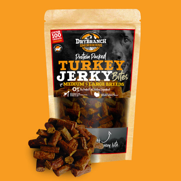 100 Turkey Jerky Bites